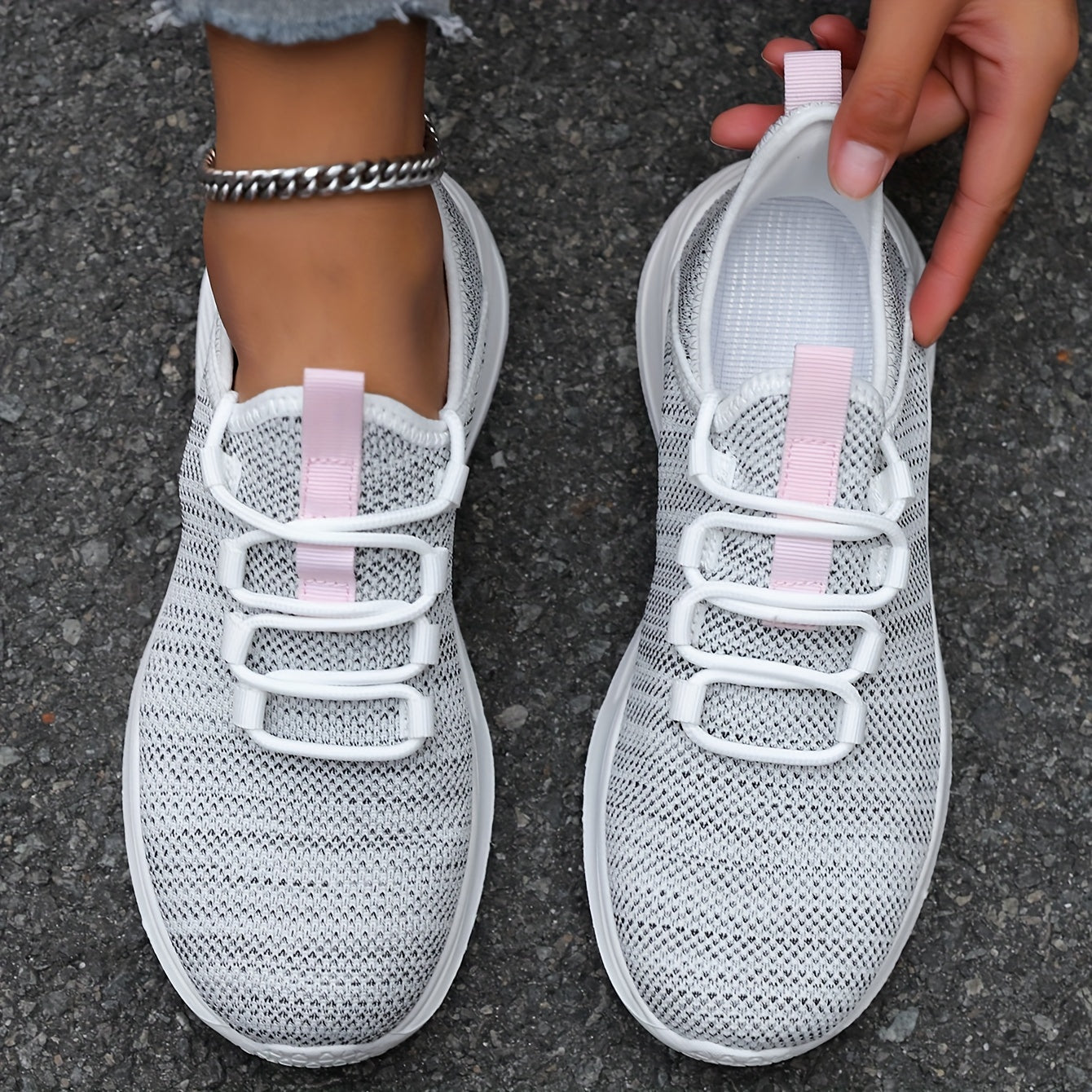 Baskets ultra légères respirantes confort