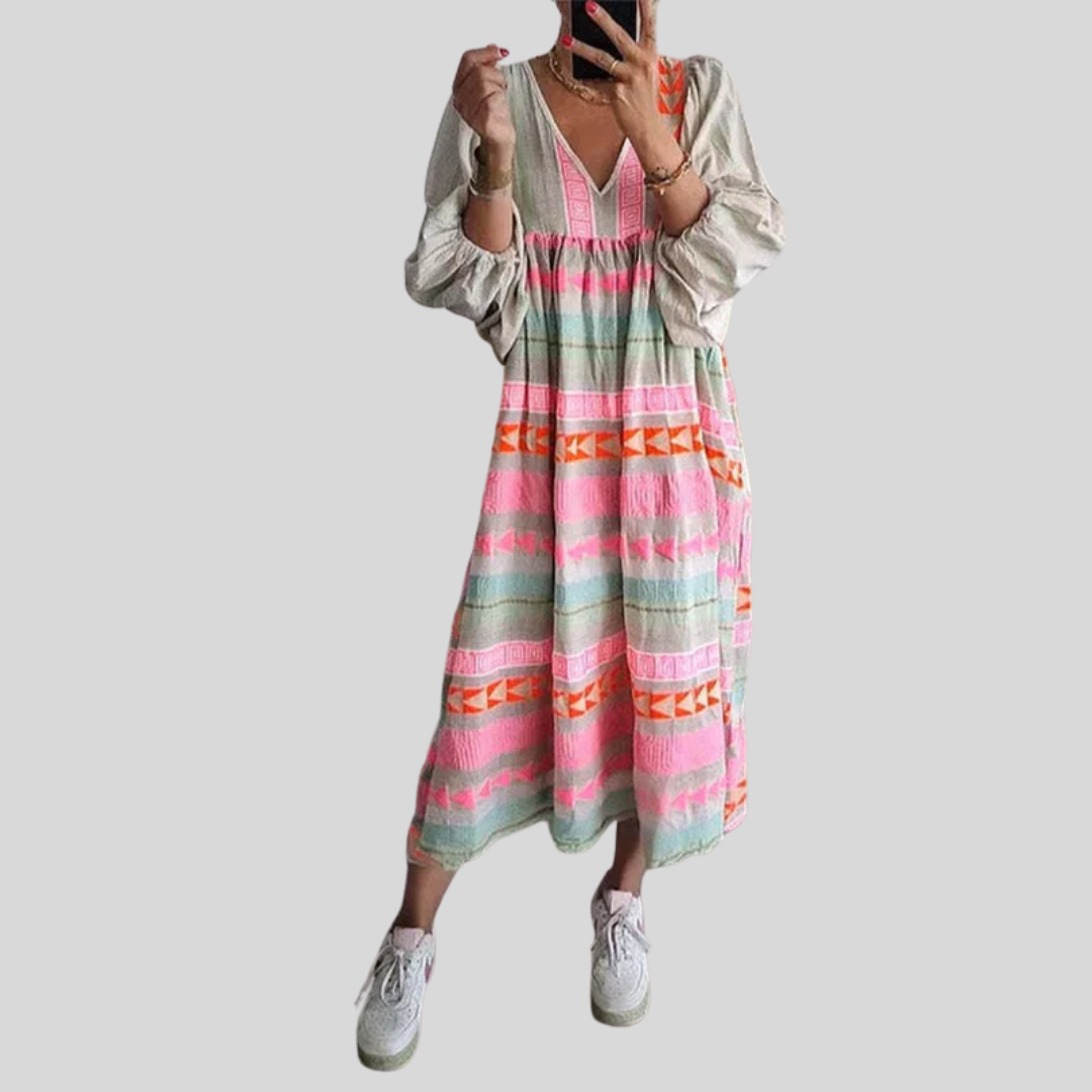 Jessenia - Robe Boho Confortable