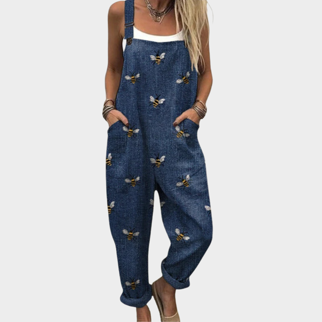 Salopette imprimée confortable