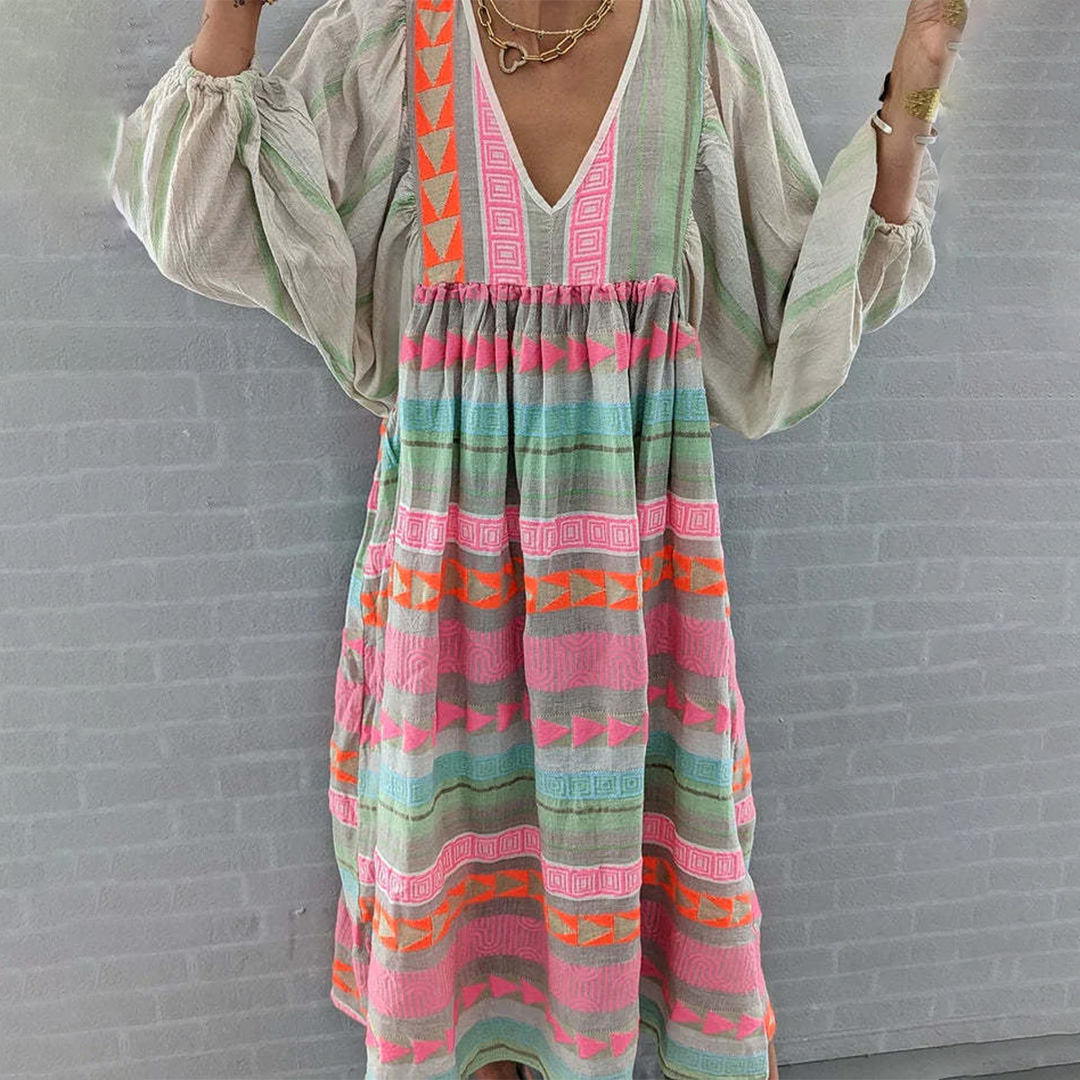Jessenia - Robe Boho Confortable