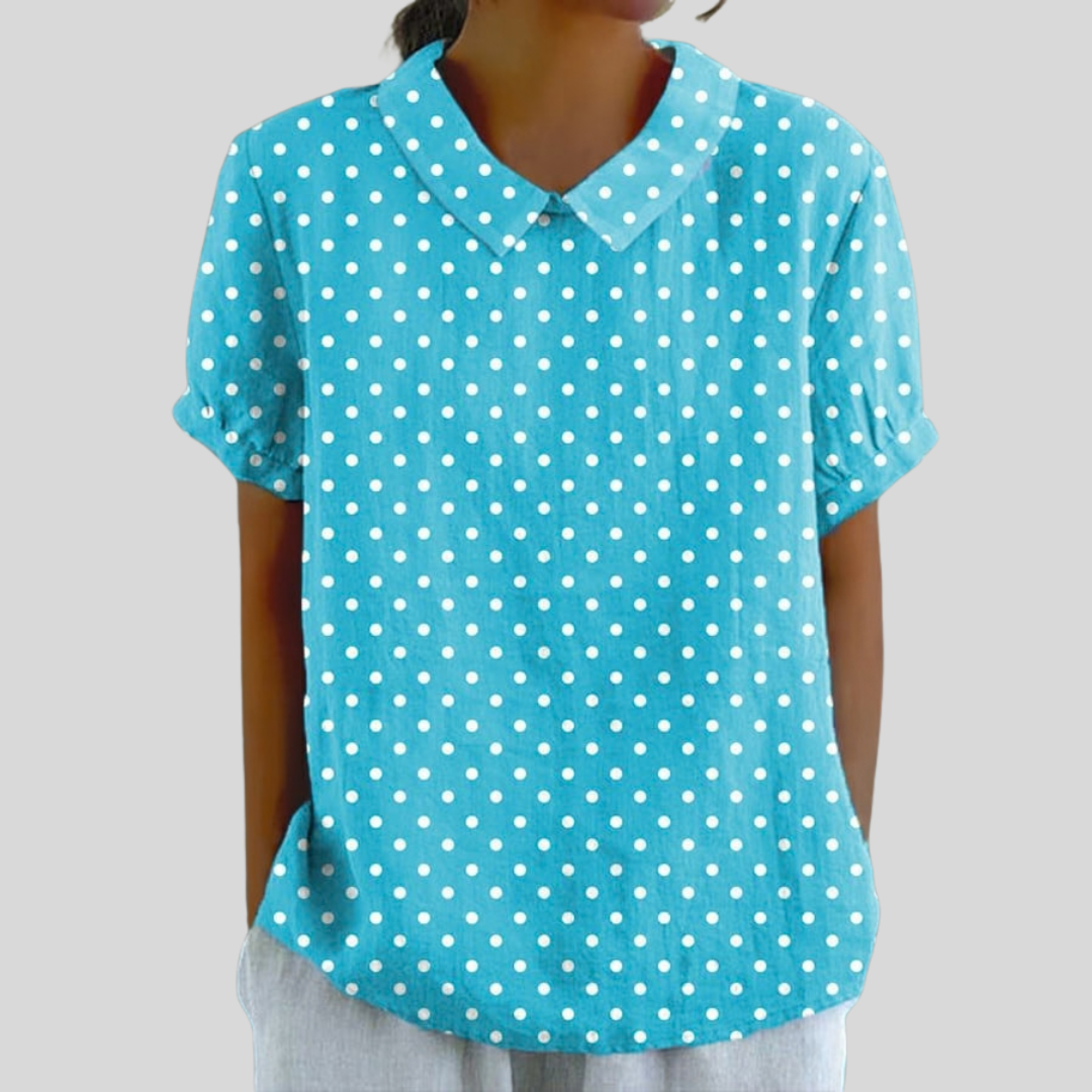 Haut Fleuri Confort Élégant