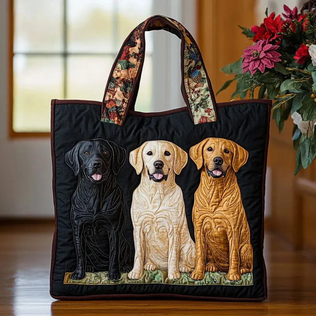 Sac artisanal Trois Labradors