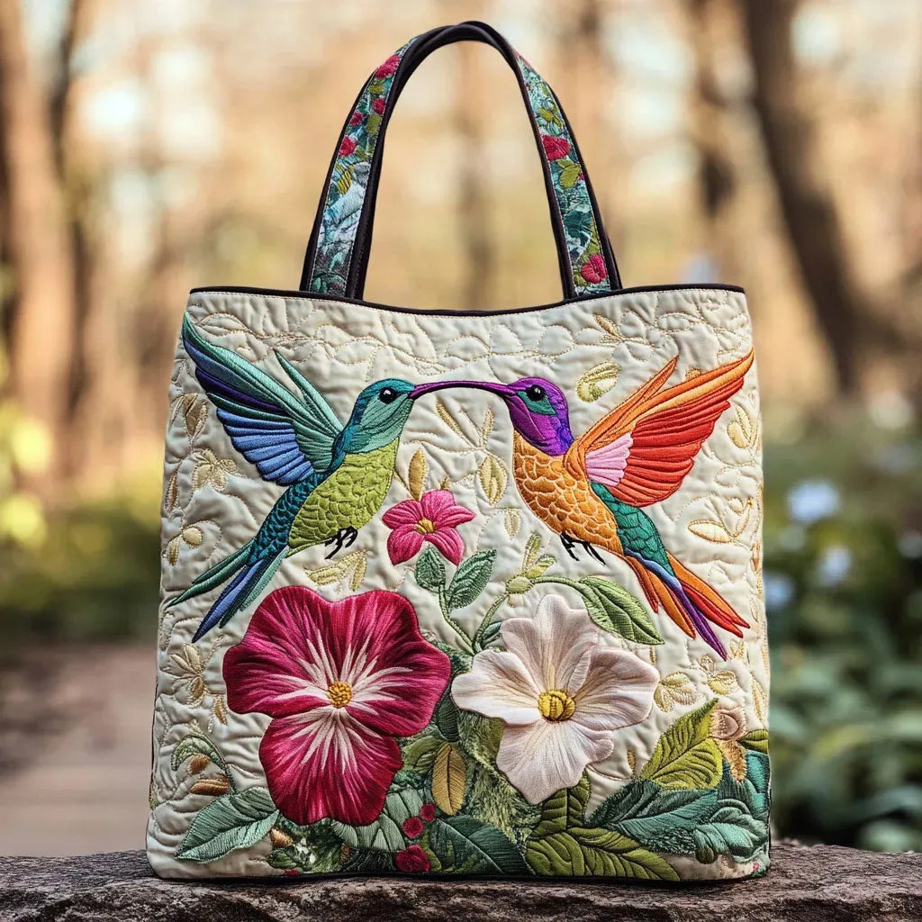 Sac artisanal colibri pur matelassé