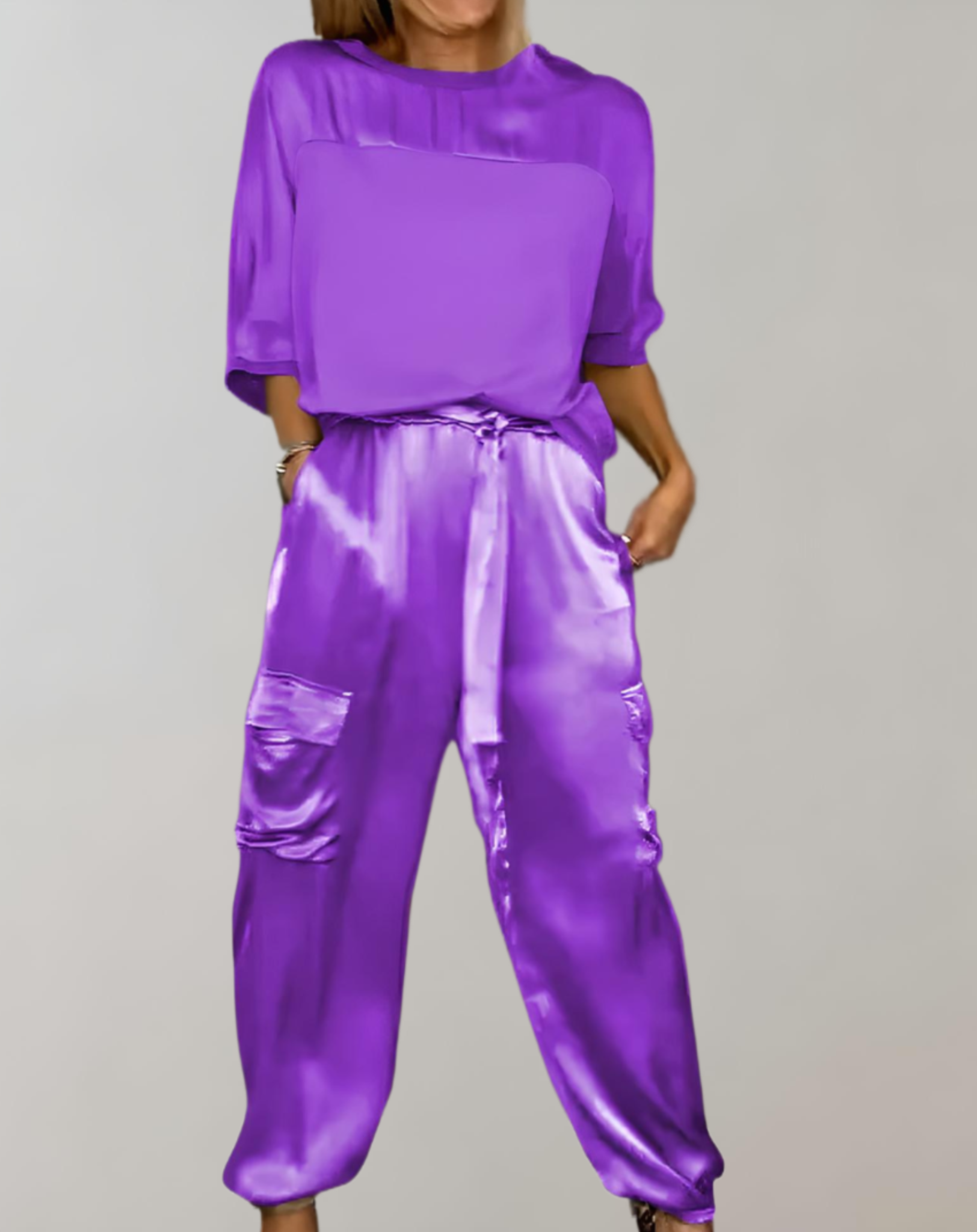 Finley - Ensemble de Lounge Cargo Soie