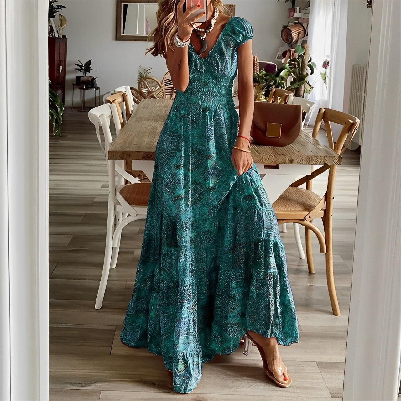 Kaida - Robe Boho Élégante