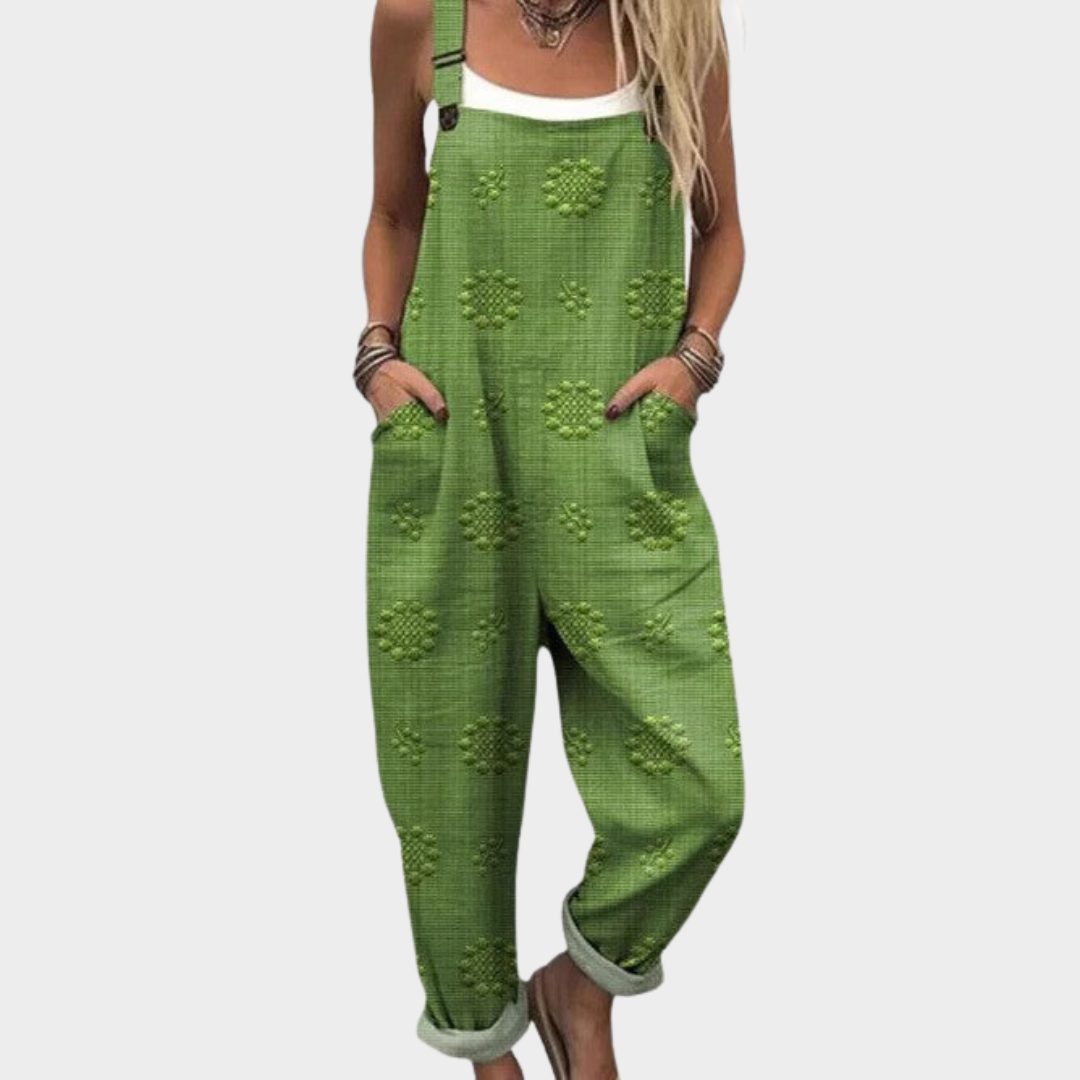 Salopette imprimée confortable