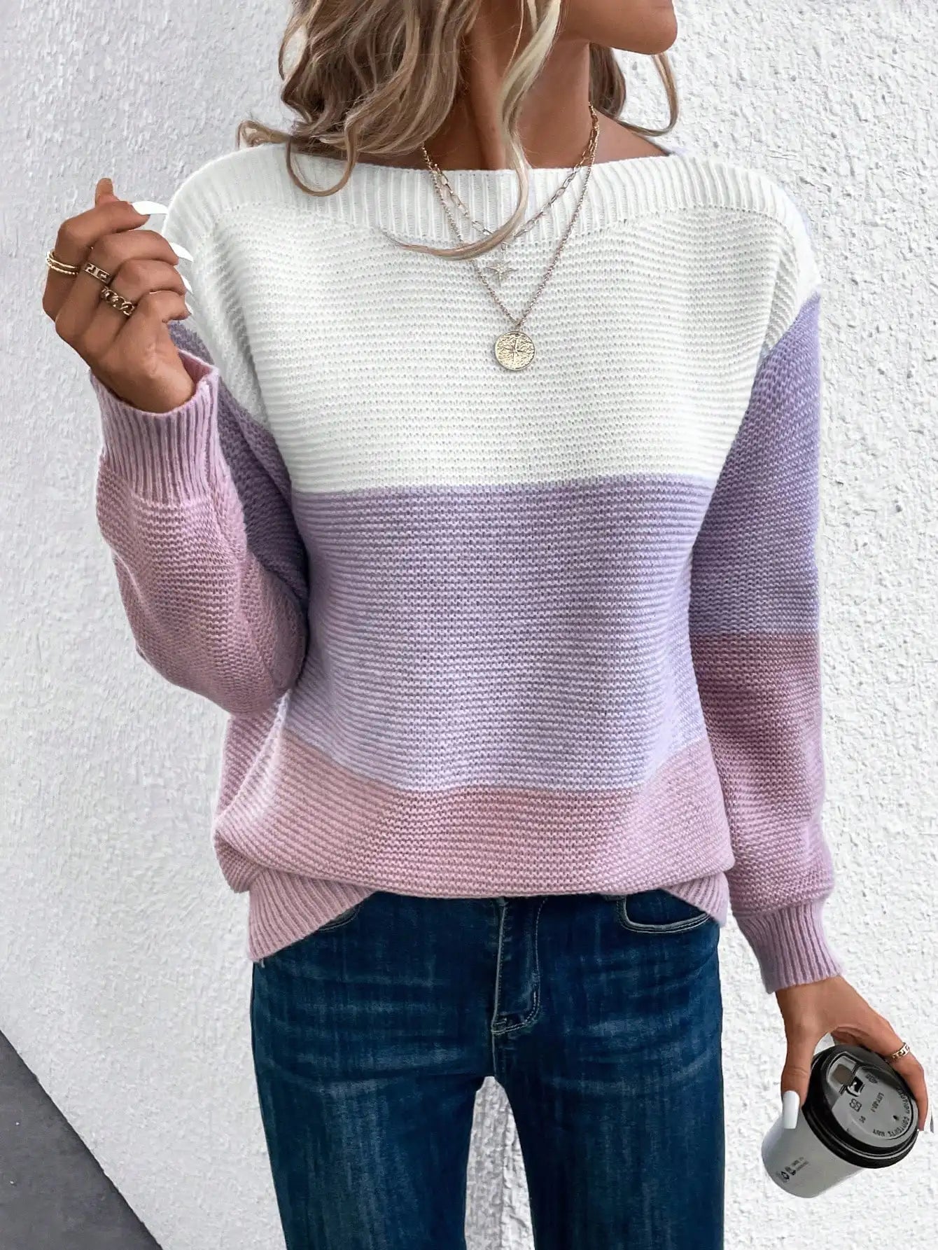 Grace | Pull Ombres Accueillant