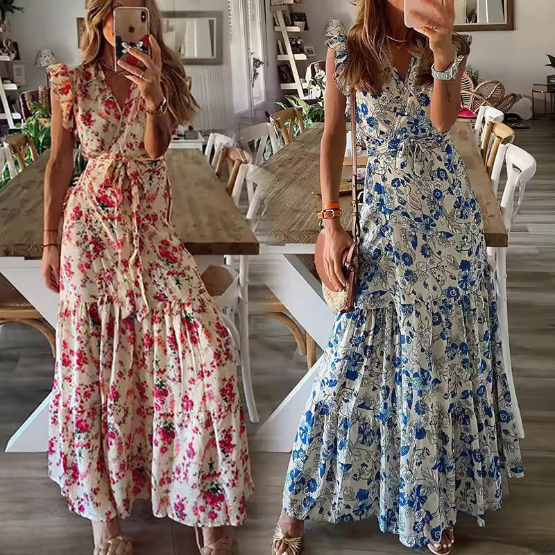 Shera - Robe Maxi Florale