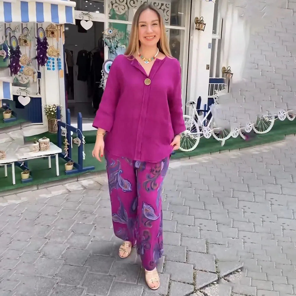 Flavia - Ensemble Boho Élégant