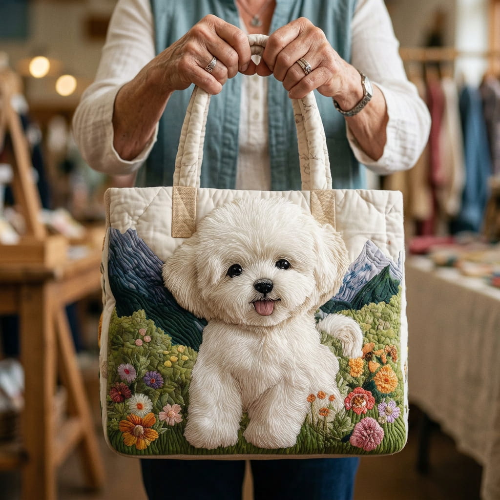 Sac artisanal pour chien enchanteur