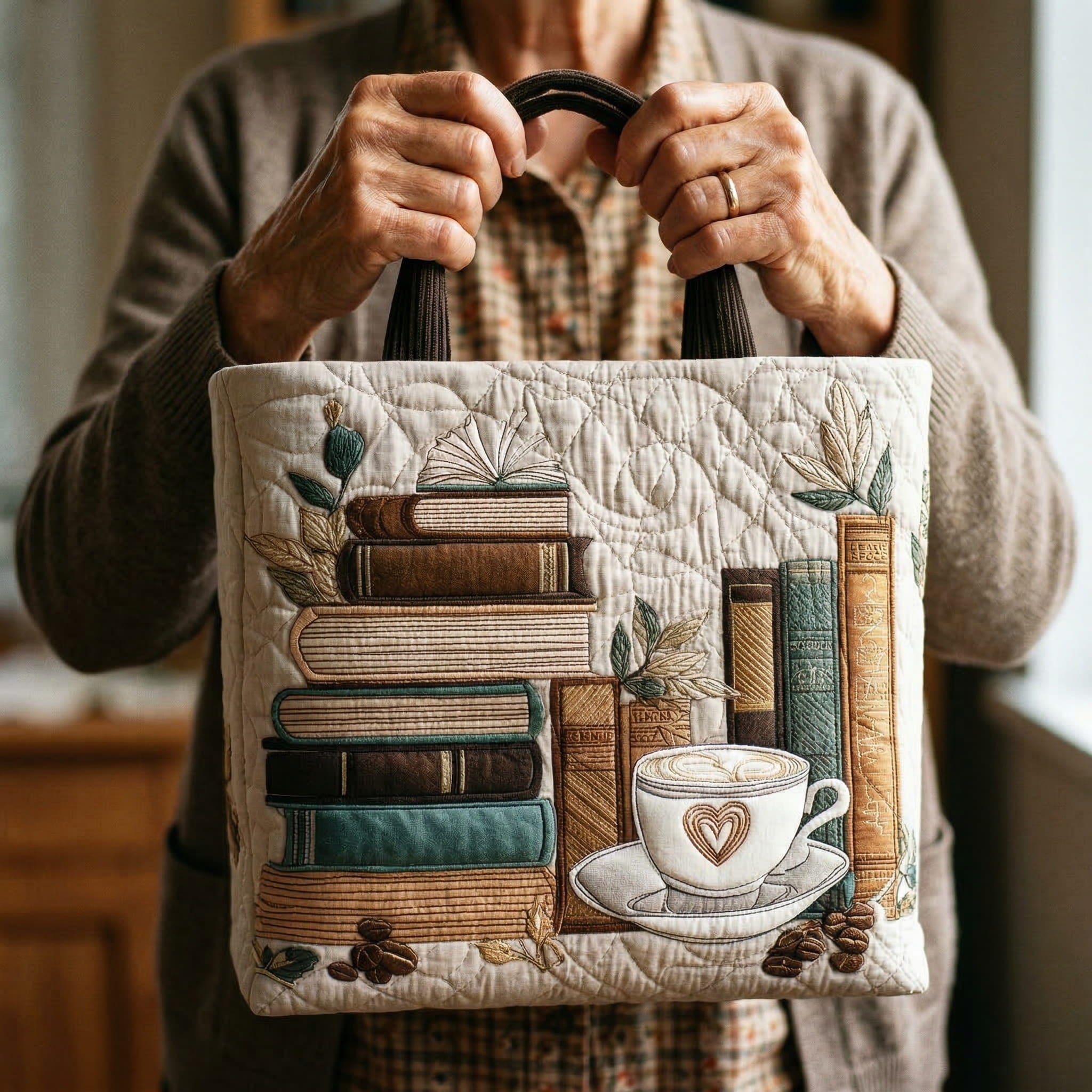 Sac artisanal chapitre de café