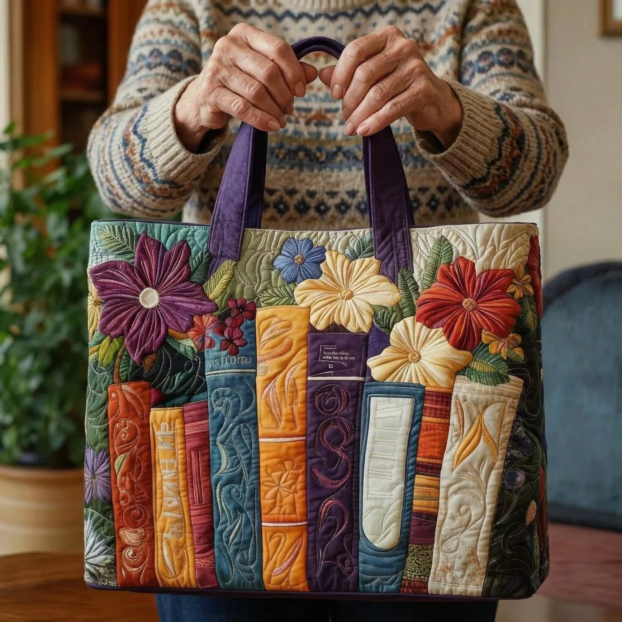 Sac artisanal pour les amoureux des livres