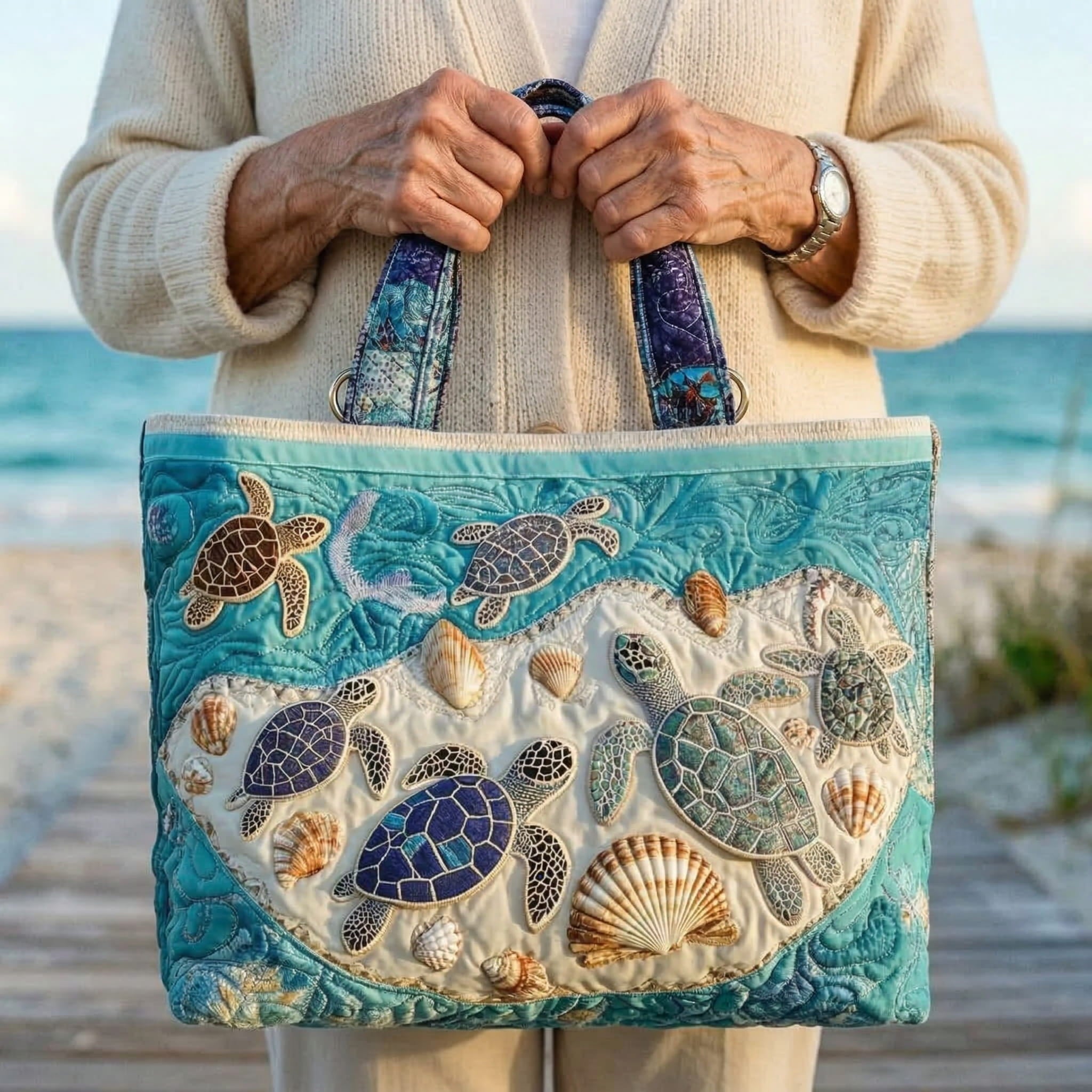 Sac artisanal Câlin de Tortue