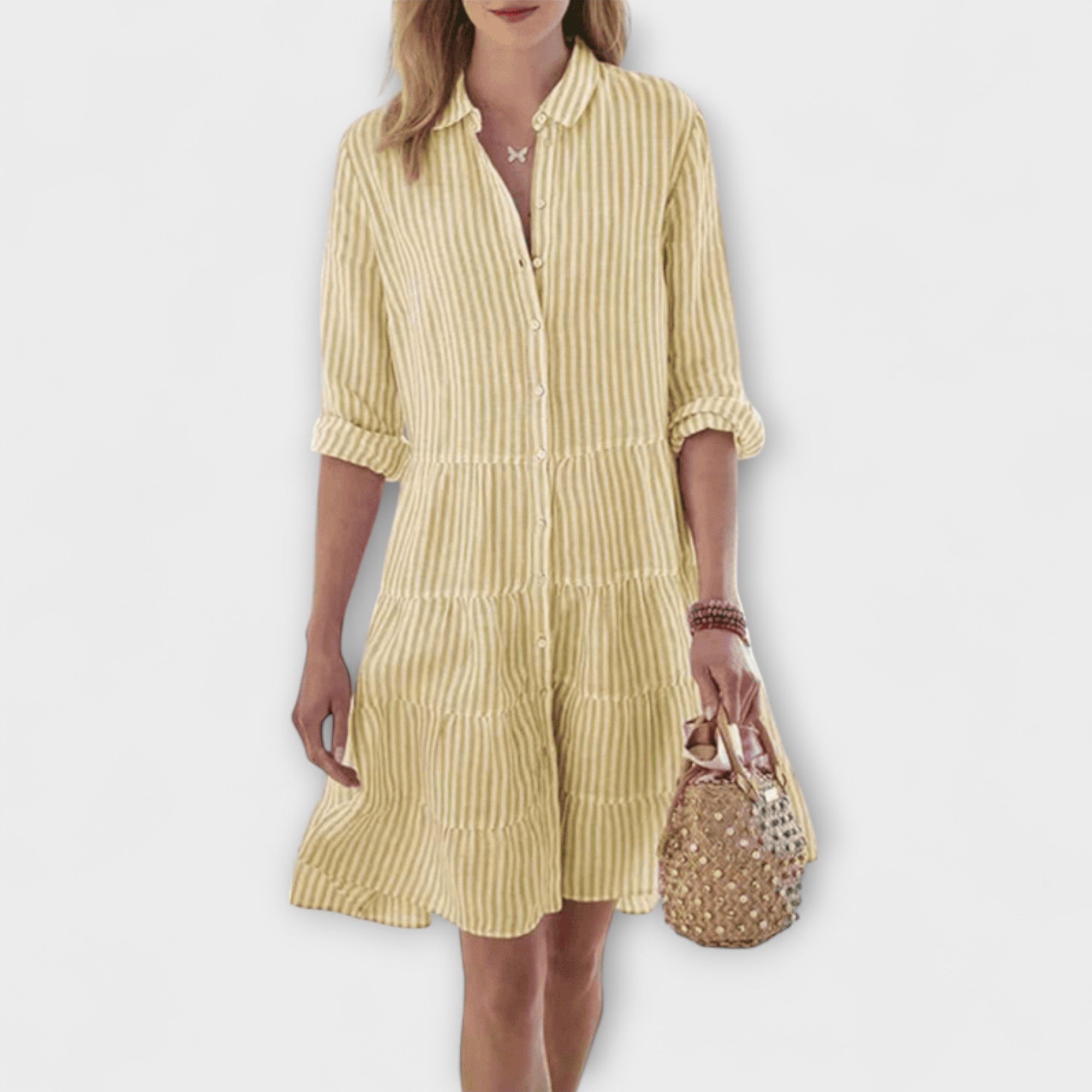 Nadie - Robe Rayée Aérée